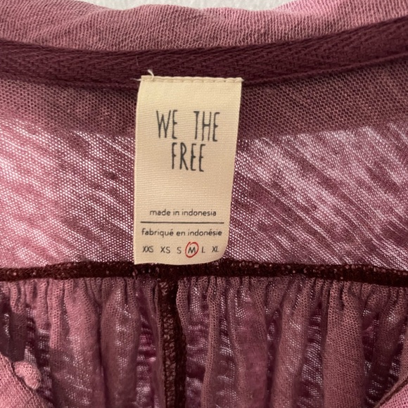 Free People long sleeve blouse - Picture 4 of 6